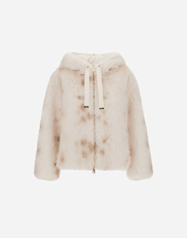 Herno LYNX-EFFECT FUR-TOUCH JACKET  GI000422D129201200