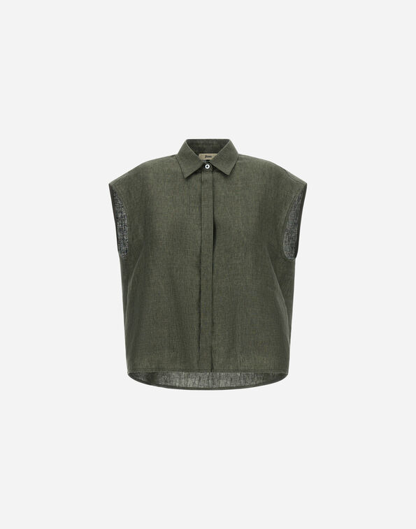 Herno VEST IN NEW LINEN  CM000049D17105Z7400