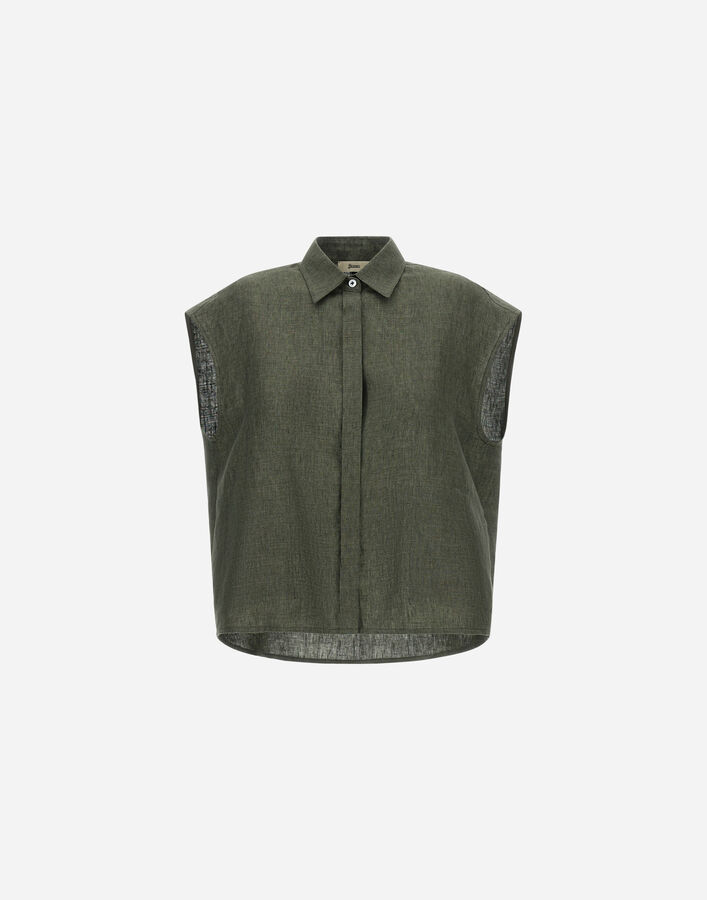 Herno VEST IN NEW LINEN  CM000049D17105Z7400
