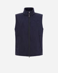 Herno RESORT GILET IN SUEDE EFFECT  GI00067UR124549209