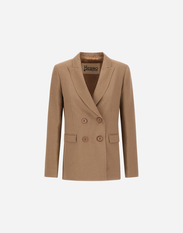 Herno BLAZER IN SOFT BRIGHT LINEN BLEND  GA000333D127872700