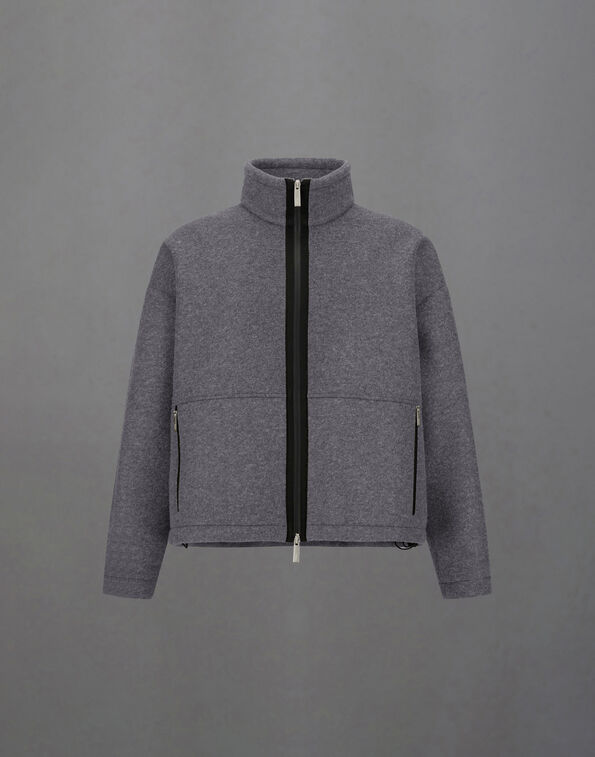 Herno LAMINAR JACKET IN TECHNICAL WOOL  GI00182UL12845S9430