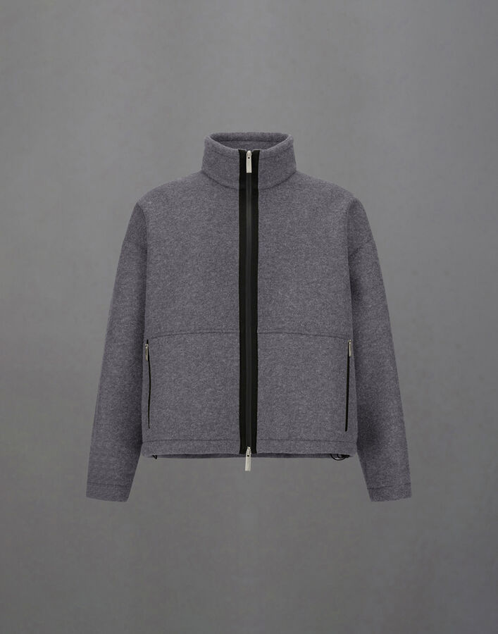 Herno LAMINAR JACKET IN TECHNICAL WOOL  GI00182UL12845S9430