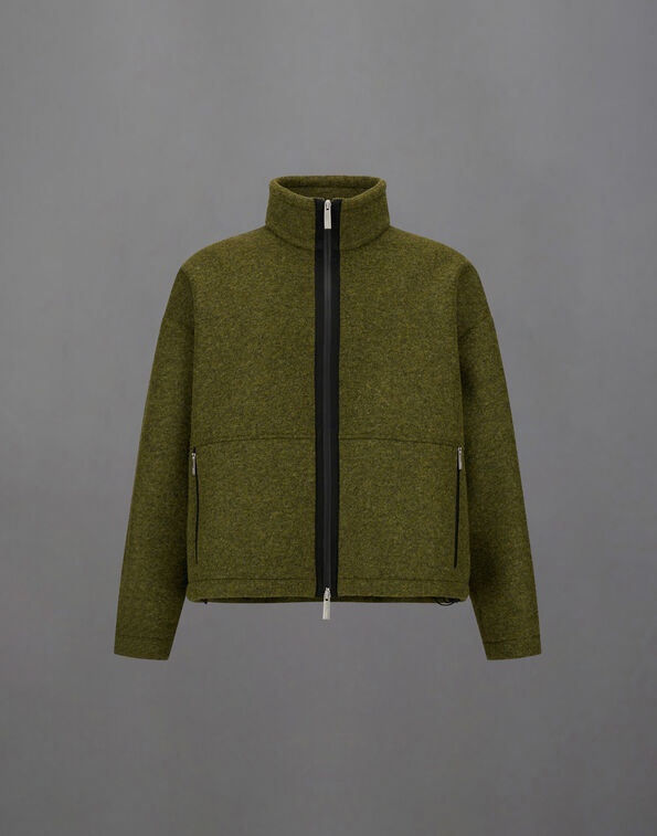 Herno LAMINAR JACKET IN TECHNICAL WOOL  GI00182UL12845S7740