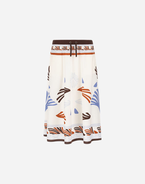 Herno SKIRT IN SUMMER PRINT COTTON  GN000109D133209999