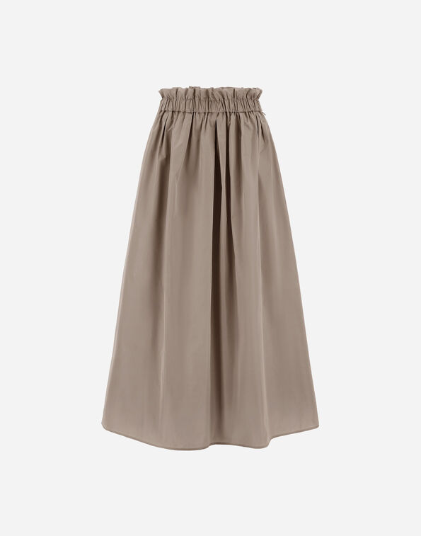 Herno NEW TECHNO TAFFETA SKIRT  GN000044D12483Z2600