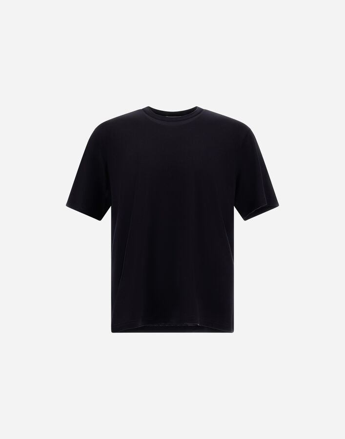 Herno RESORT T-SHIRT IN WOOL JERSEY WITH A SHINY FINISH  JG00054UR520689200