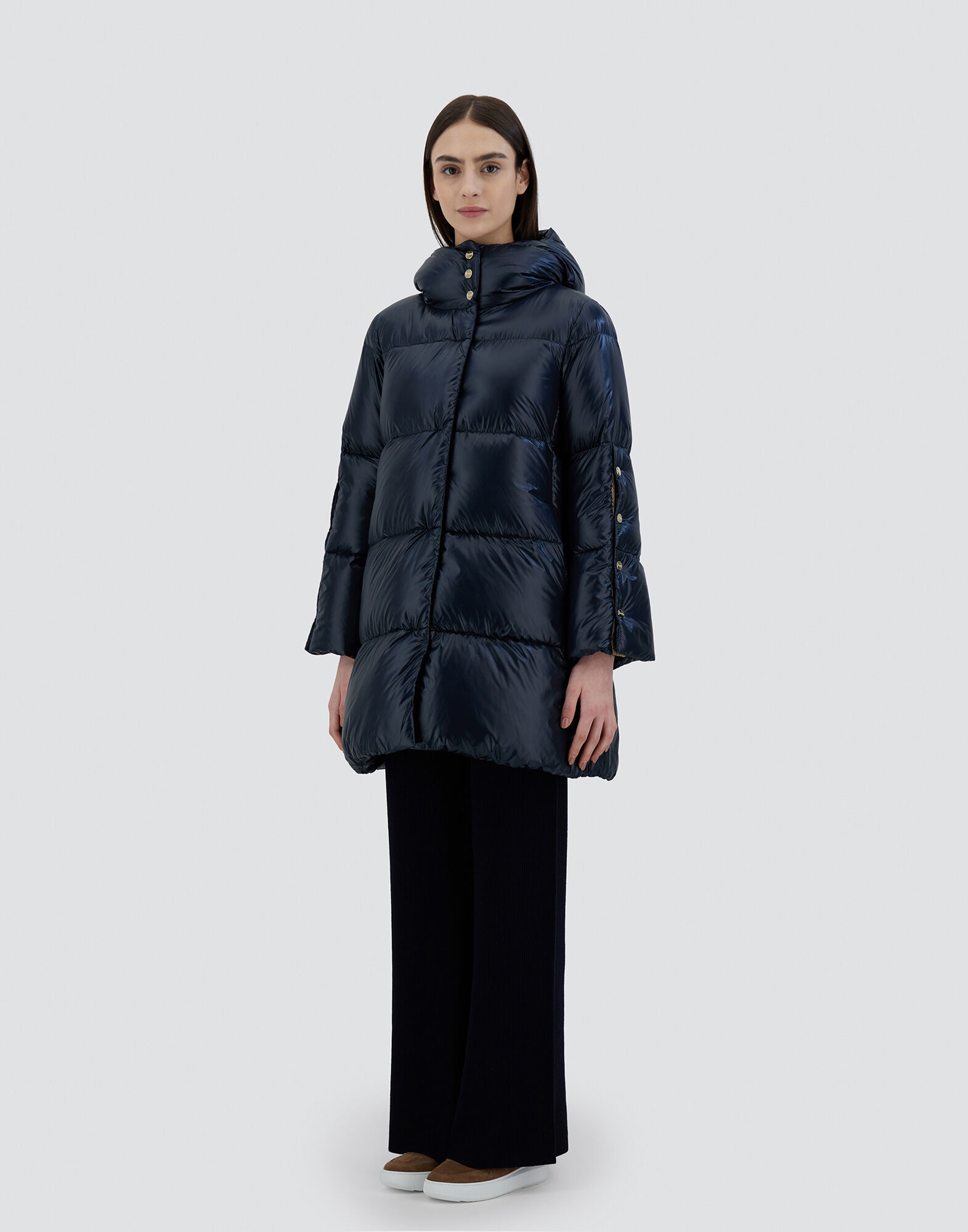 HERNO RAIN COLLECTION Nylon Coat 50 Navy HERNO RAIN COLLECTION Nylon Coat 50 Navy