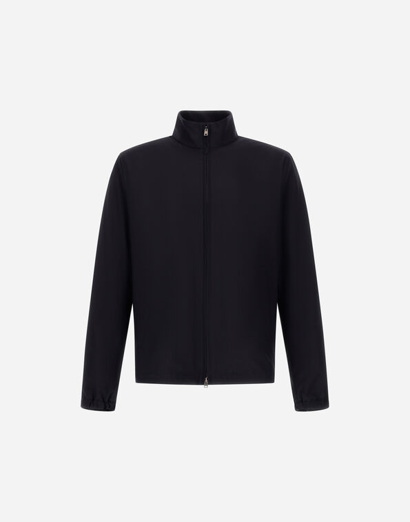 Herno JACKET WITH ZIP IN LIGHT STRETCH WOOLY  GI000660U12808Z9200