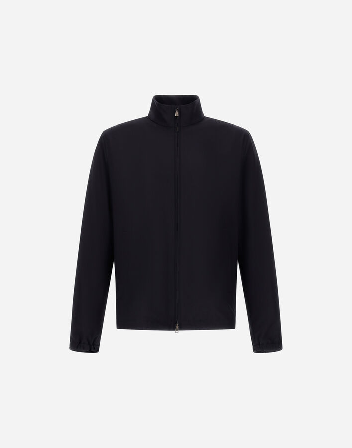 Herno JACKET WITH ZIP IN LIGHT STRETCH WOOLY  GI000660U12808Z9200