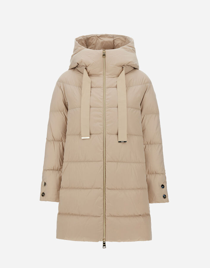 Herno A-SHAPE JACKET IN SATIN  PI1304D12170Z1985