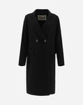 DOUBLE-BREASTED DIAGONAL WOOL COAT Herno 