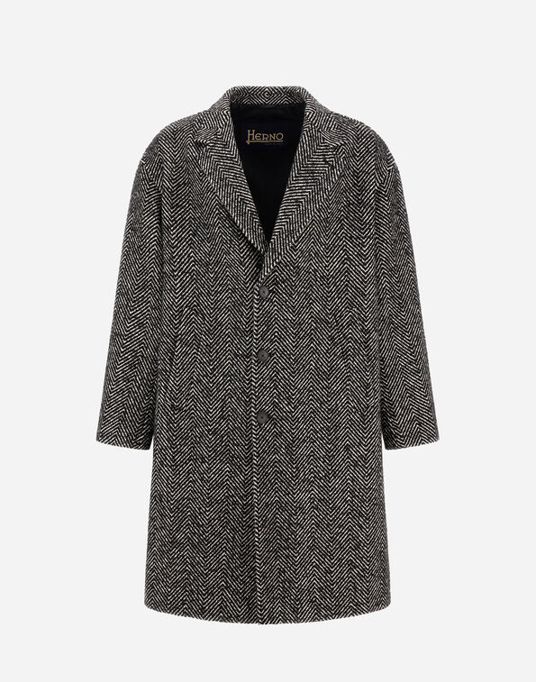 Herno COAT IN HERRINGBONE R-WOOL  CA000217U33461R9310