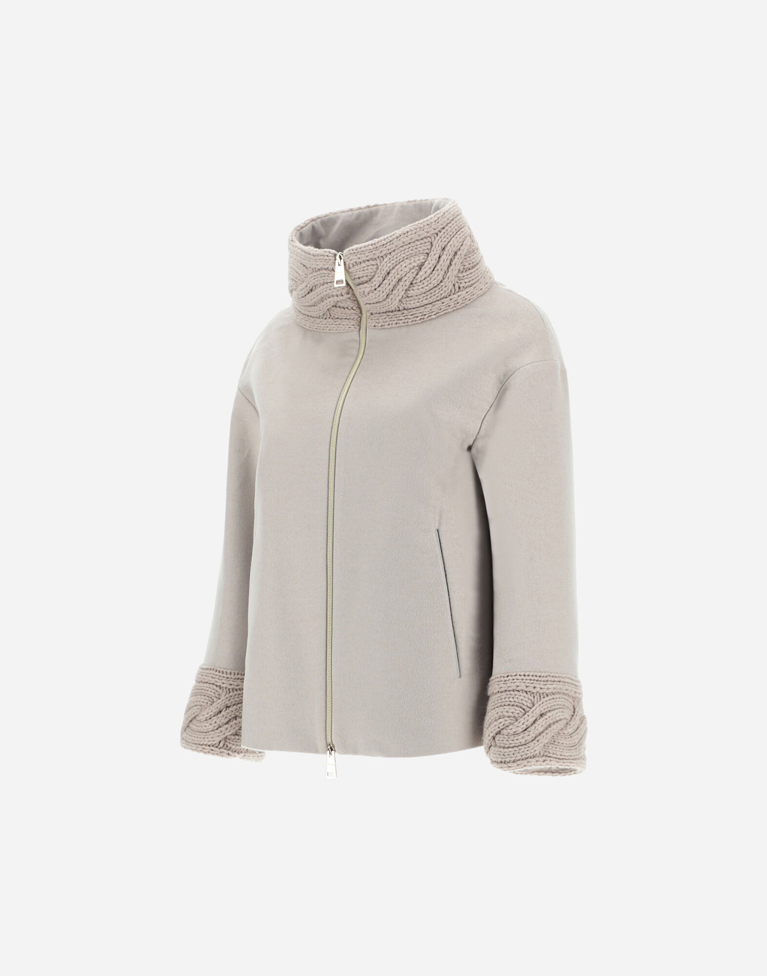 Herno - CASHMERE \u0026 KNIT JACKET