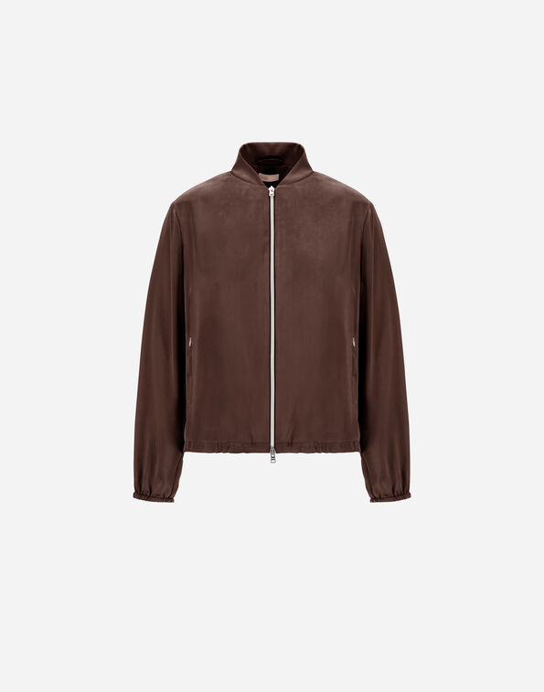 Herno RESORT BOMBER JACKET IN EXTRA-FINE SATIN  GT00001DR129128810