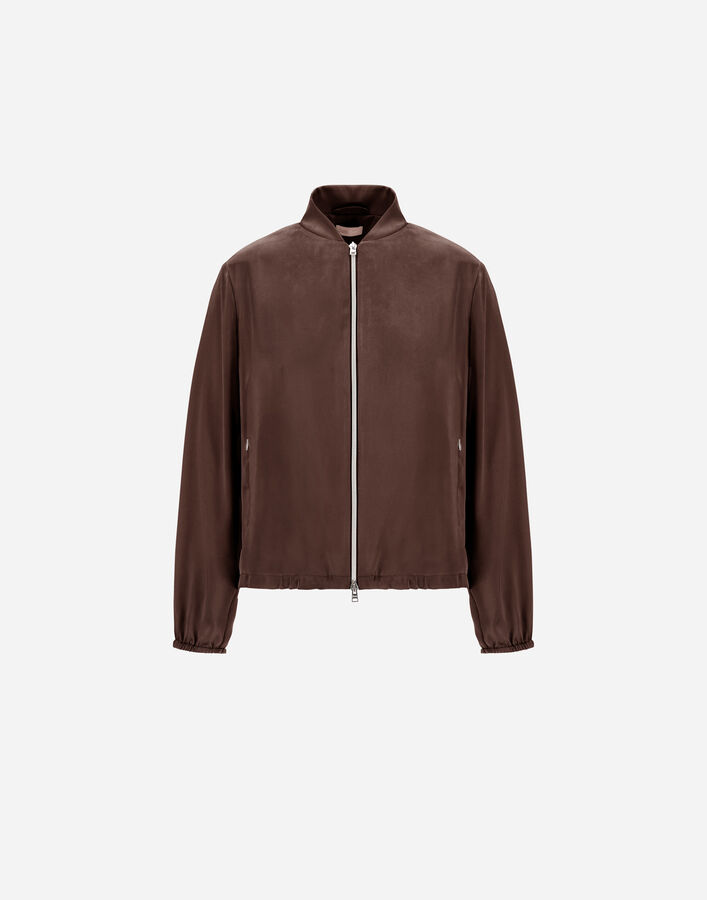Herno RESORT BOMBER JACKET IN EXTRA-FINE SATIN  GT00001DR129128810