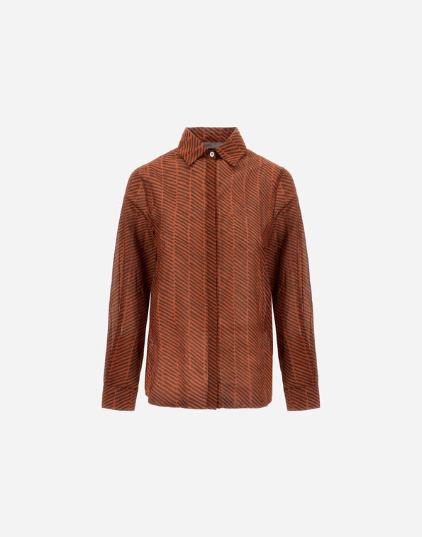 Herno RESORT SHIRT IN LIGHT COTTON SPIKE PRINT  CM00012DR13263P5580