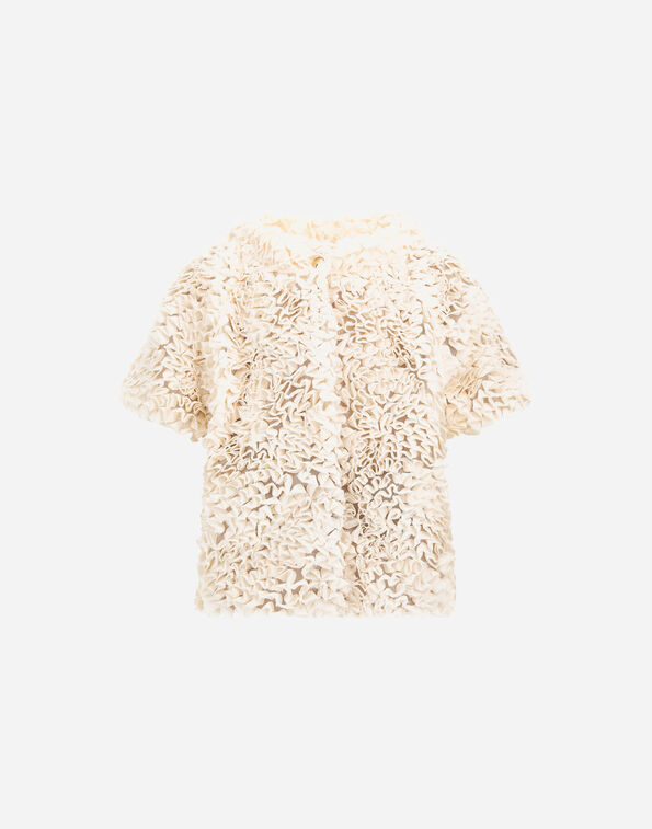 Herno JACKET IN FRU FRU GEORGETTE  GI000096G127831100