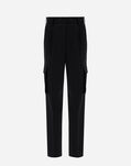 Herno CARGO TROUSERS IN SOFT WOOL  PT000066D126469300