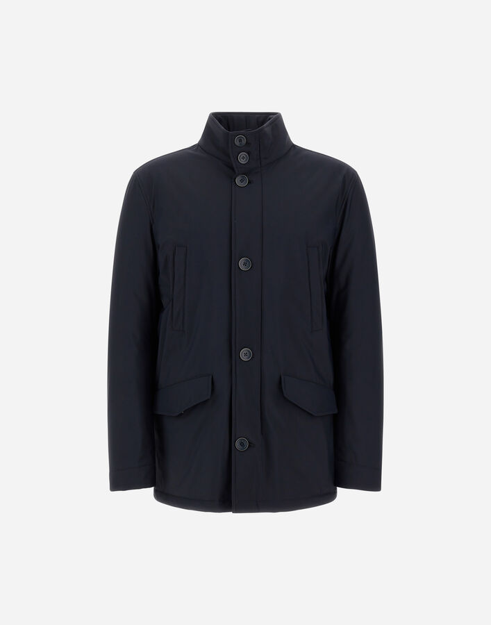 Herno SHORT COAT IN BI-STRETCH NYLON  PI001358U12346SZ9200