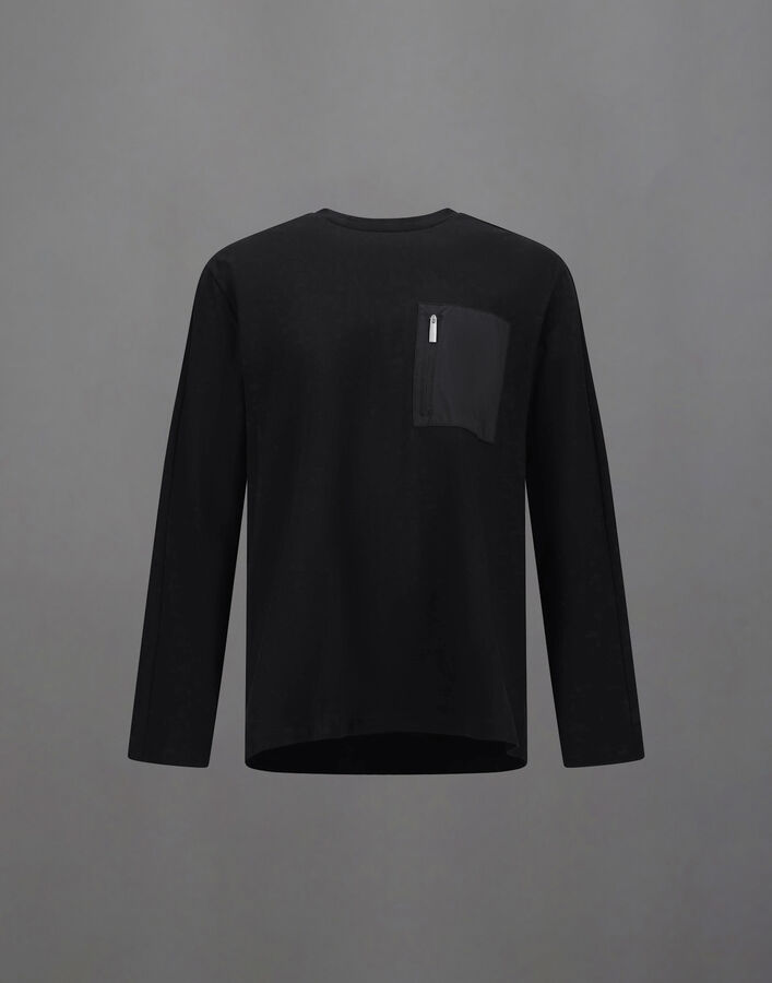 Herno LAMINAR T-SHIRT IN MERCERISED JERSEY AND 2L GORE-TEX  JG00071UL520959300