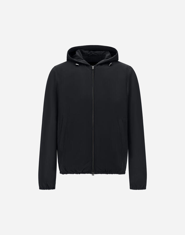 Herno JACKET IN CHANGING NYLON AND SUEDE EFFECT  GI0014UNW128609200