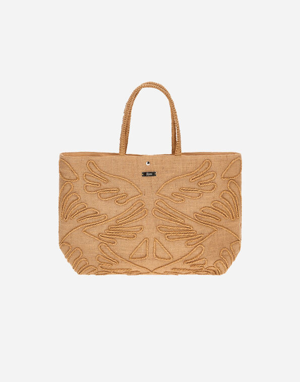 Herno BAG IN EMBROIDERED JUTE  BAG00017D900002500