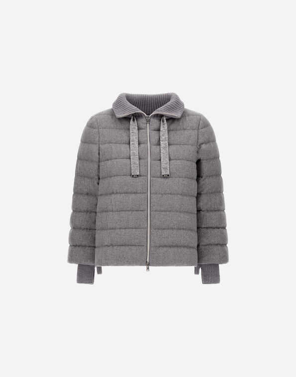 Herno RESORT CAPE IN LUCENT CASHMERE WOOL  PI00136DR33444R9406