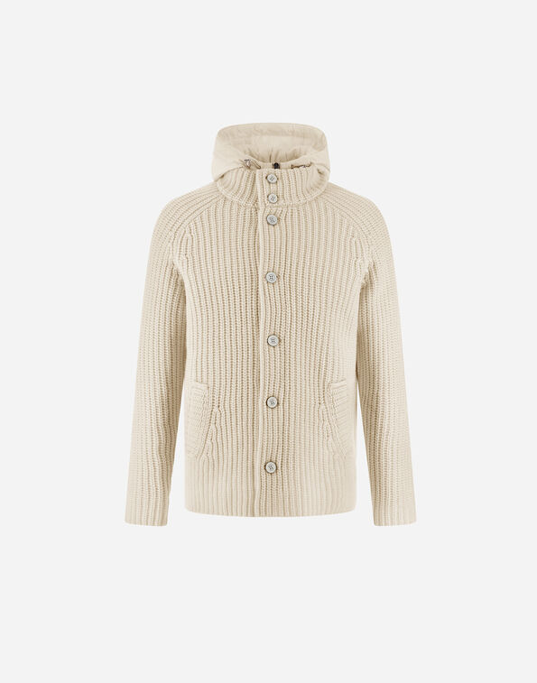 Herno CARDIGAN IN COB STITCH WOOL  MC000150U700161010