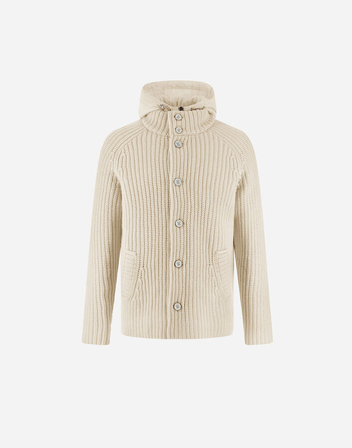 Herno CARDIGAN IN COB STITCH WOOL  MC000150U700161010