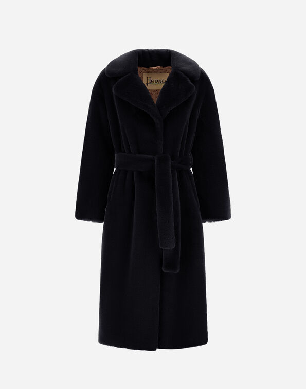Herno COAT IN SOFT ALTERNATIVE FUR  CA000586D124229300