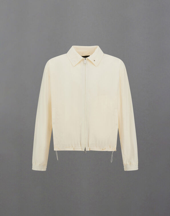 Herno LAMINAR ZIPPED SHACKET IN TECH-CRINKLE  GI00196UL128271006