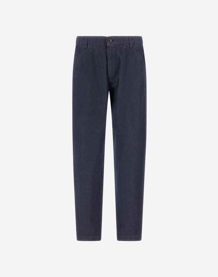 Herno ORGANIC COTTON DENIM TROUSERS  PT000217U133219200