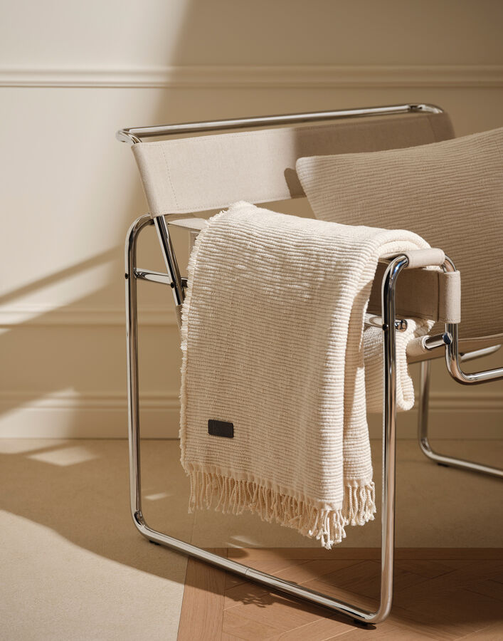 Herno HERNO HABITA BOUCLÉ BLANKET  HOLIDAYBLANKETCOTONE011100