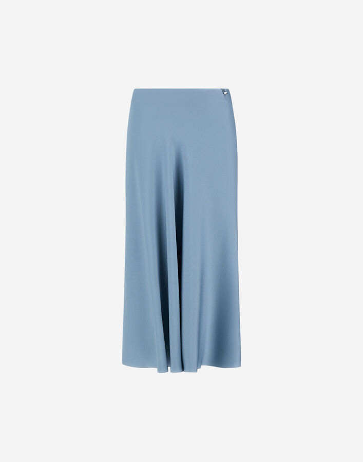 Herno RESORT SKIRT IN ENVERS SATIN  GN00011DR127279123