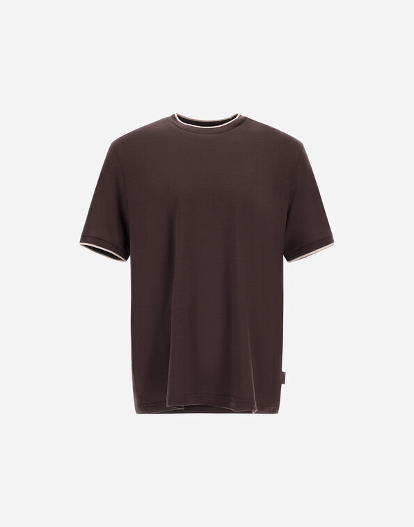 Herno T-SHIRT IN SOFT WOOL JERSEY  JG000244U520688800