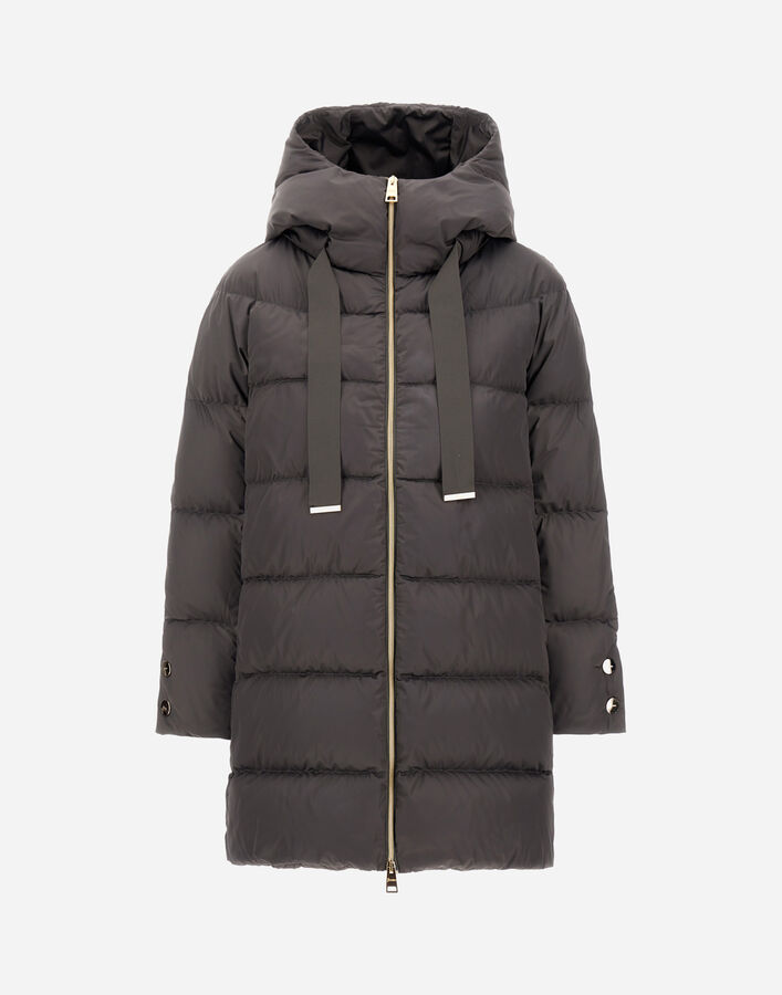 Herno A-SHAPE JACKET IN SATIN  PI1304D12170Z9480