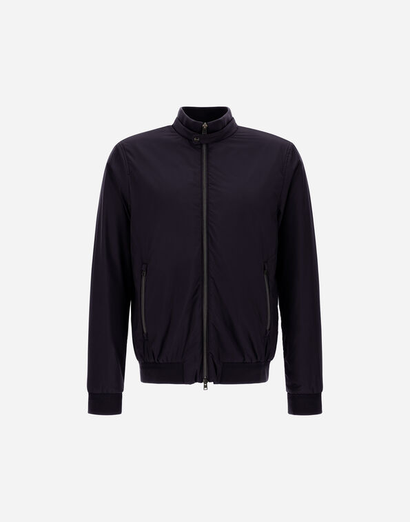 Herno ECOAGE HIGH-COLLAR BOMBER JACKET  GI000414U12456Z9200