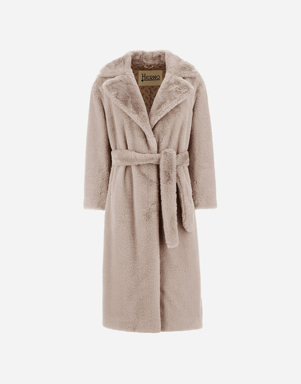 Herno COAT IN SOFT ALTERNATIVE FUR  CA000586D124221985