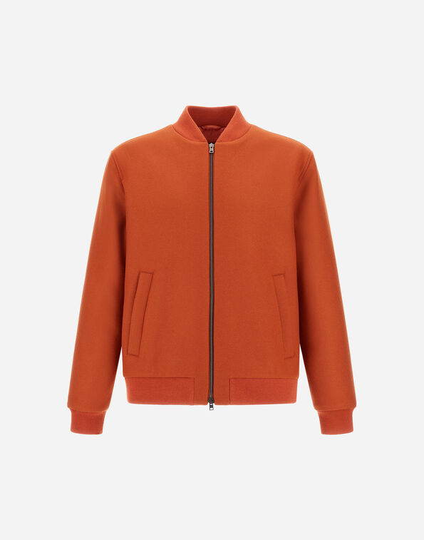 Herno BOMBER JACKET IN EASY WOOL  GI000560U33432R5510