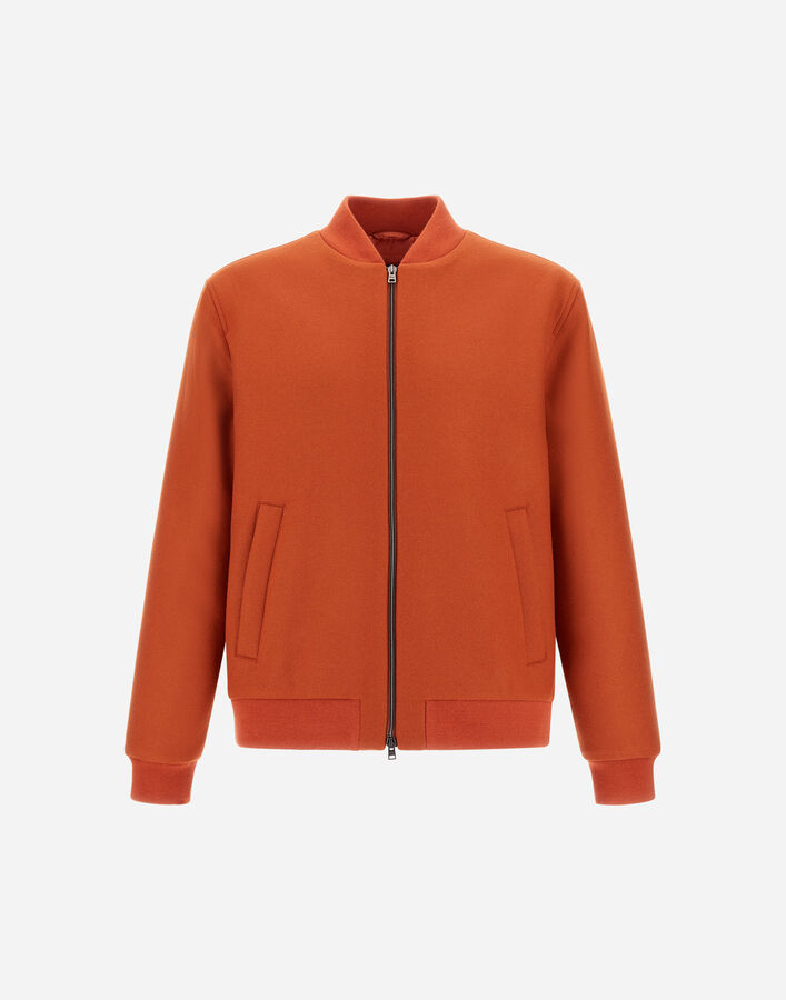 Herno BOMBER JACKET IN EASY WOOL  GI000560U33432R5510