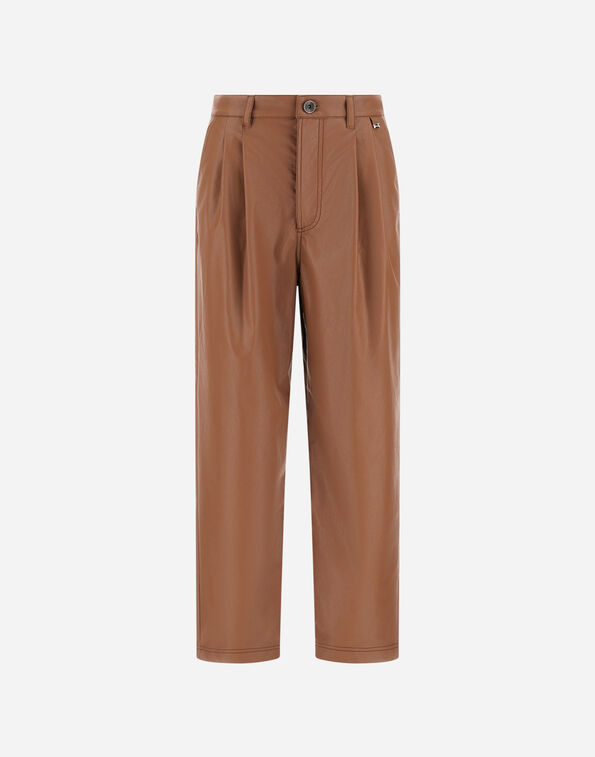 Herno TROUSERS IN ALTERNATIVE LEATHER  PT0005DNW191412240