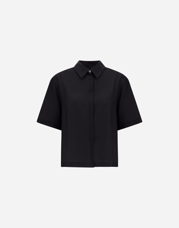 Herno SHORT-SLEEVED SHIRT IN TROPICAL WOOL  CM000055D334879300