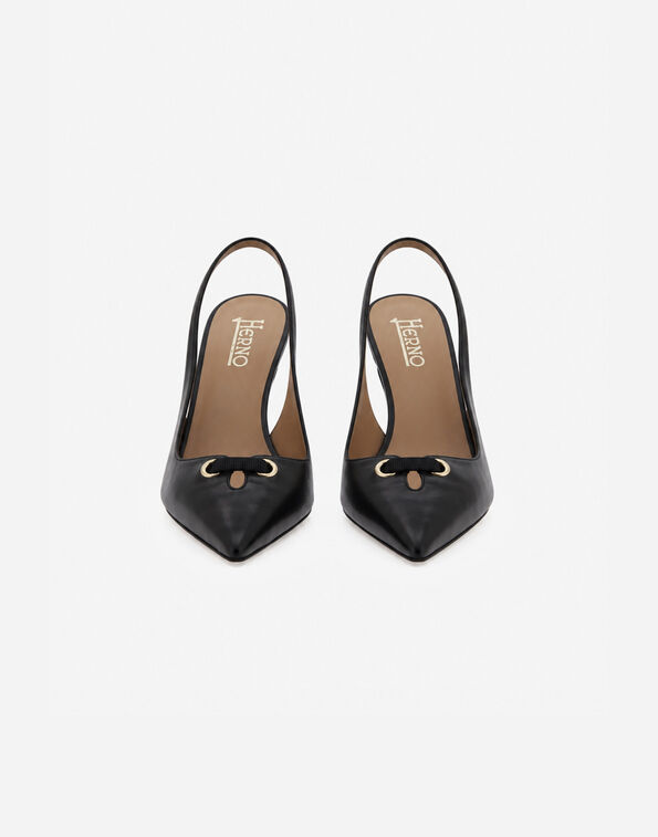Herno SOFT LEATHER SLINGBACKS  SH000056D181589300