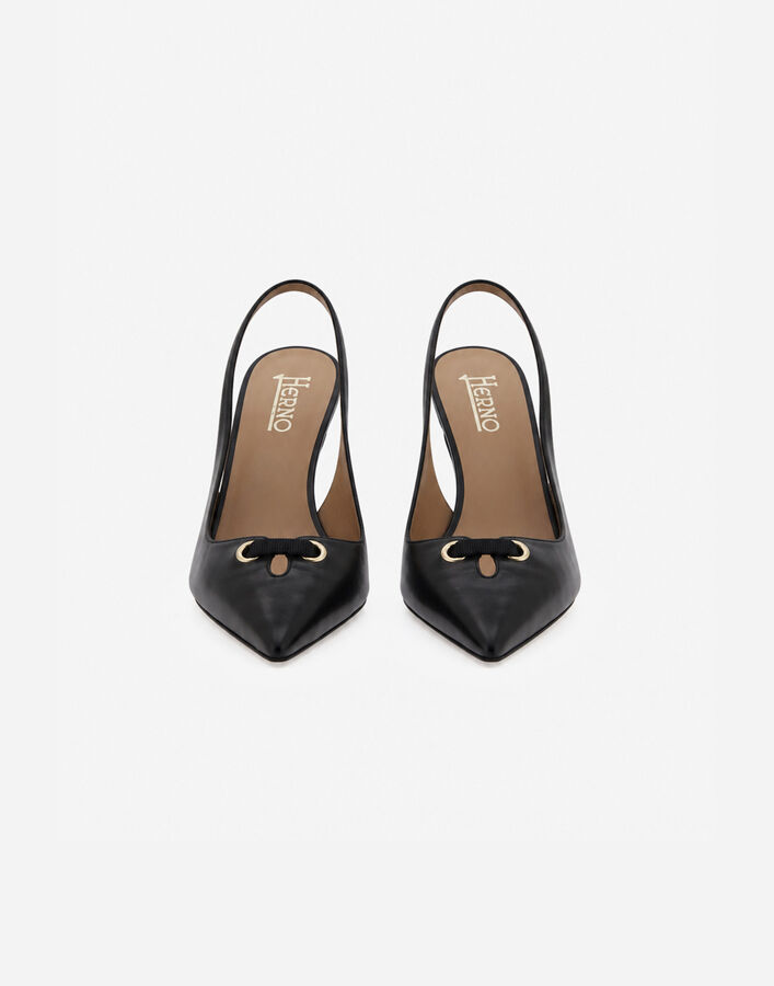 Herno SOFT LEATHER SLINGBACKS  SH000056D181589300