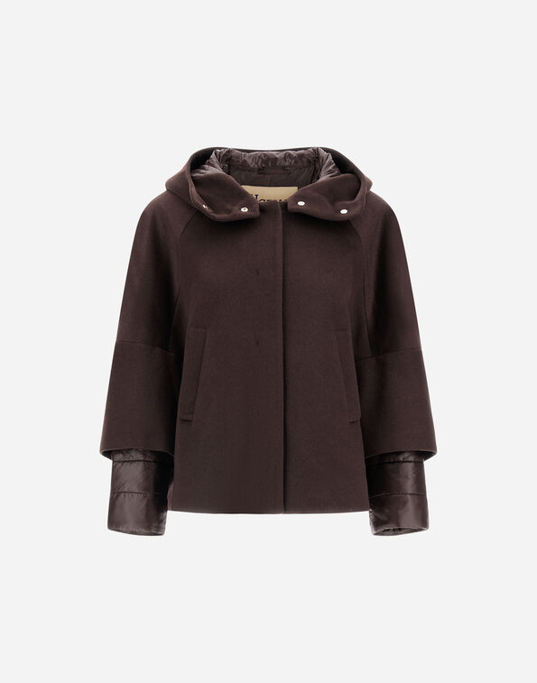 Herno CAPE IN PURE CASHMERE AND NYLON ULTRALIGHT  GI000334D381268800