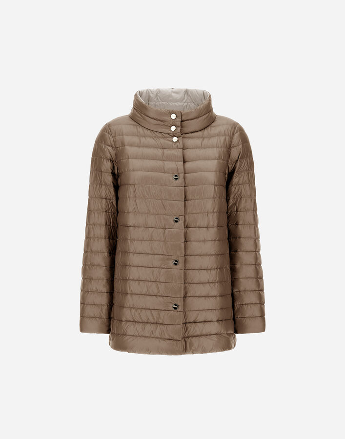 Herno REVERSIBLE A-SHAPE JACKET IN NYLON ULTRALIGHT  PI1234D12017Z2619