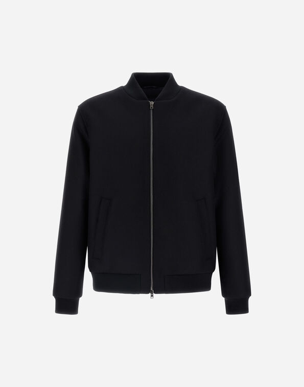 Herno BOMBER JACKET IN EASY WOOL  GI000560U33432R9300