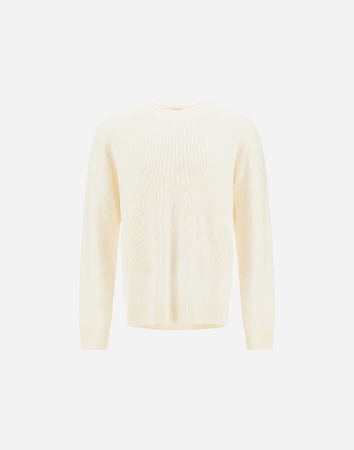 Herno SWEATER IN RIBBED WOOL CASHMERE  MG000175U702701000