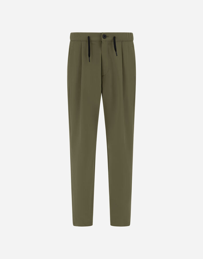 Herno LIGHT COMFORT STRETCH WOVEN TROUSERS  PT000155U12773S7400